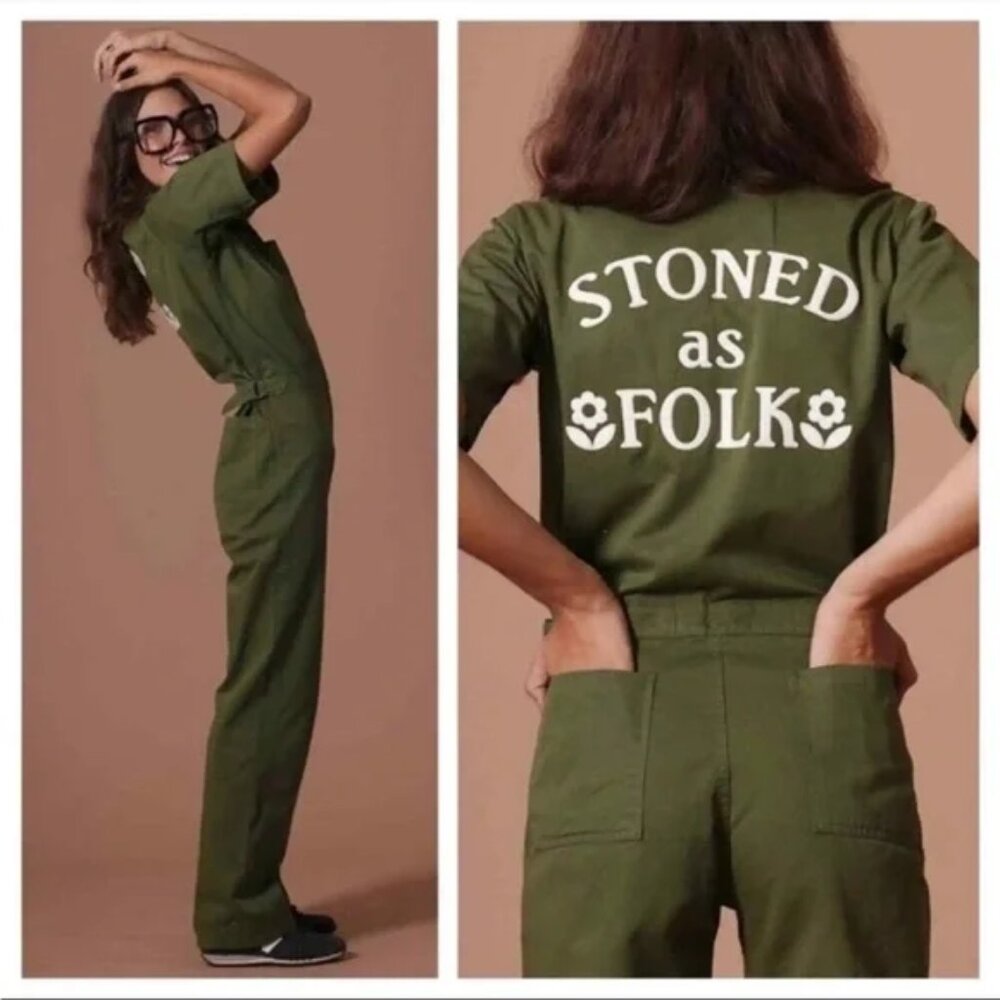 Rare Sugarhigh Lovestoned Stoned as Folk Jumpsuit